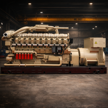 Газопоршневая электростанция Jichai 2200GF-T, 2000 кВт -