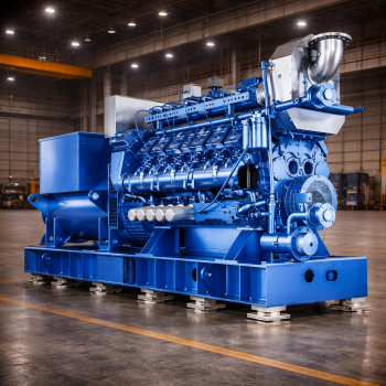 Газопоршневая электростанция Liyu LY1000GH-T, 1000 кВт -