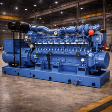 Газопоршневая электростанция GRI YC1500NG, 1500 кВт - 