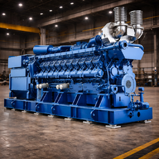 Газопоршневая электростанция Liyu LY2000GH-T, 2000 кВт - 