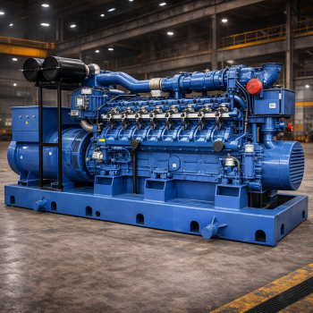 Газопоршневая электростанция GRI YC2000NG, 2000 кВт - 