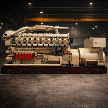 Газопоршневая электростанция Jichai 1800GF10-T, 1800 кВт - 