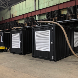 Дизельные электростанции 1,8 МВт (10,5 кВ) для аварийного электроснабжения в Мегионе - Виолен-Энерго