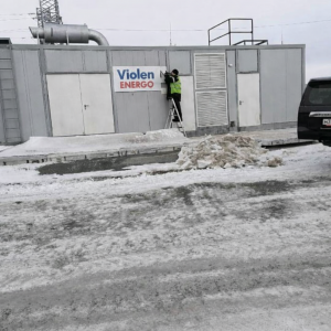 Дизельная электростанция 2 МВт (10,5 кВ) для резервного электроснабжения подстанции «Белоречка» в Свердловской области - Виолен-Энерго